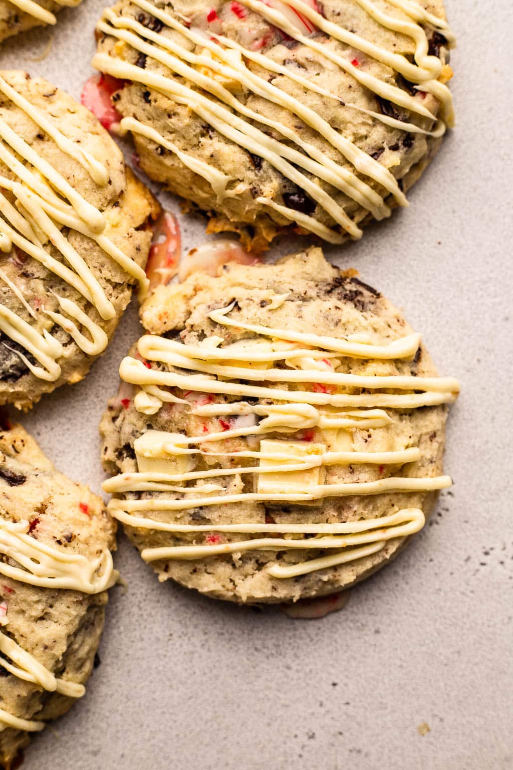 Peppermint Chocolate Chip Cookies
