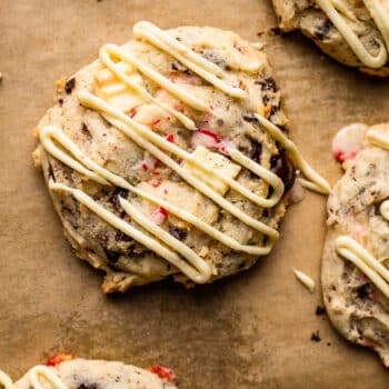 Peppermint Chocolate Chip Cookies - The Best Christmas Cookie Recipes