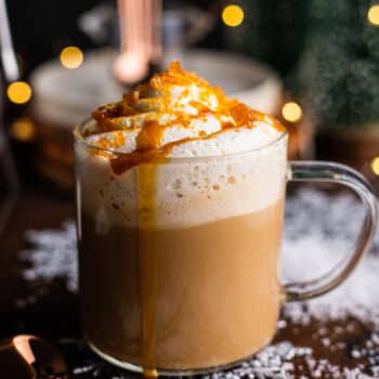 Salted Caramel Brulee Latte