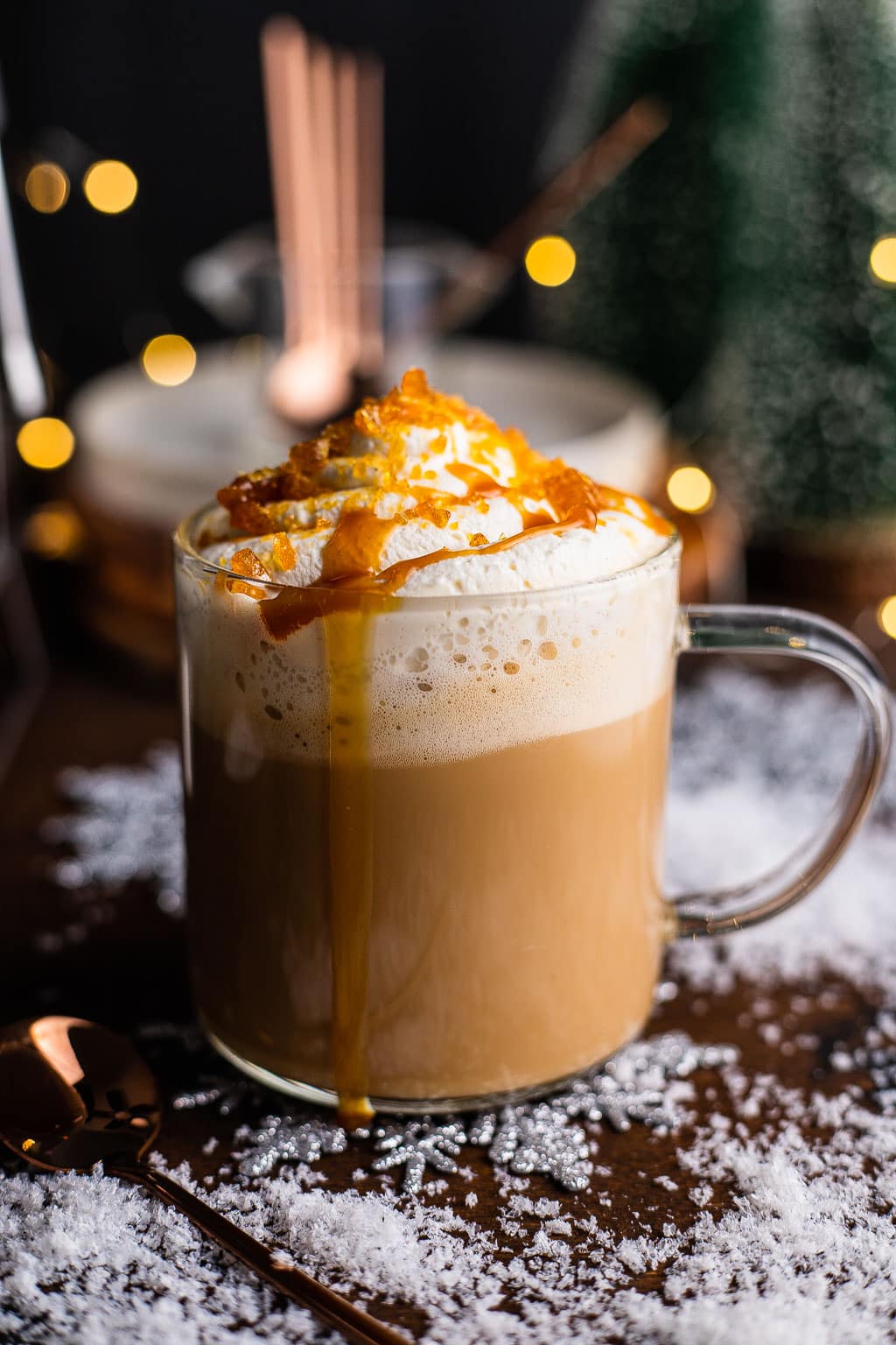 Salted Caramel Brulee Latte