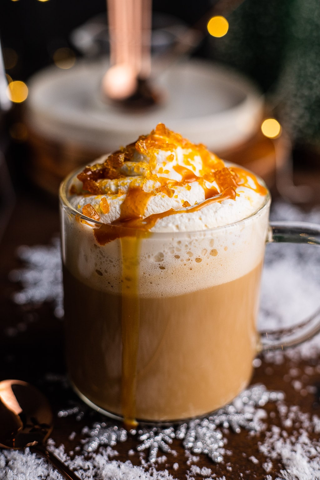 Salted Caramel Brulee Latte