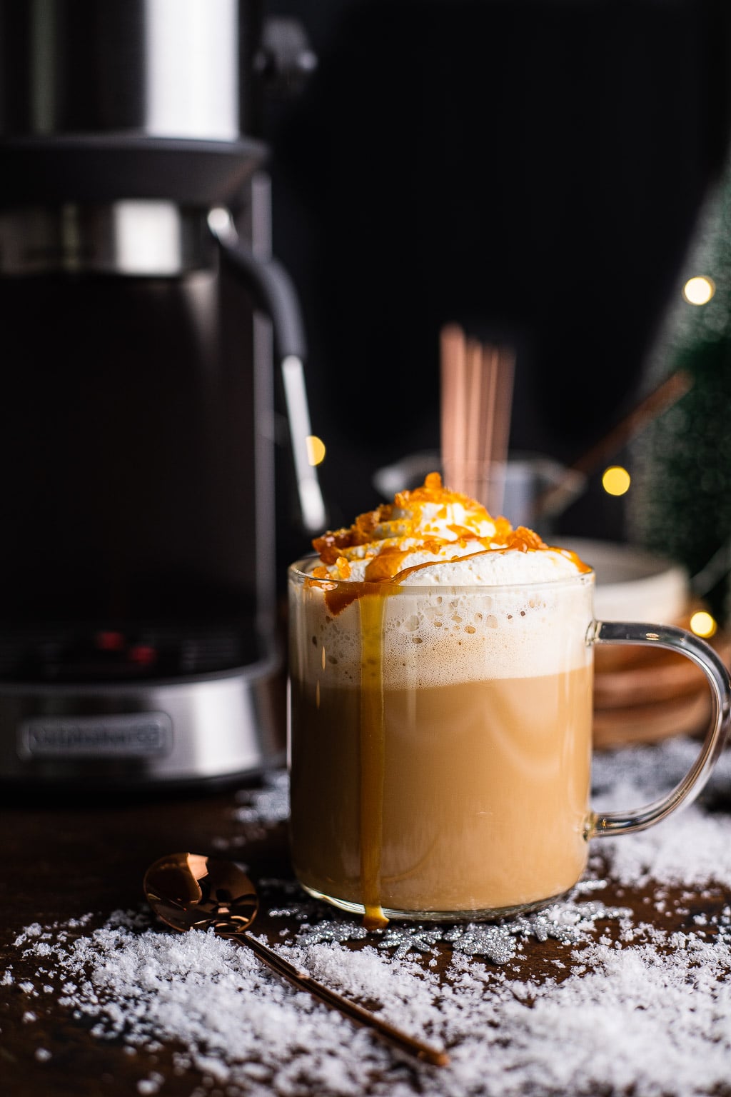 Salted Caramel Brulee Latte