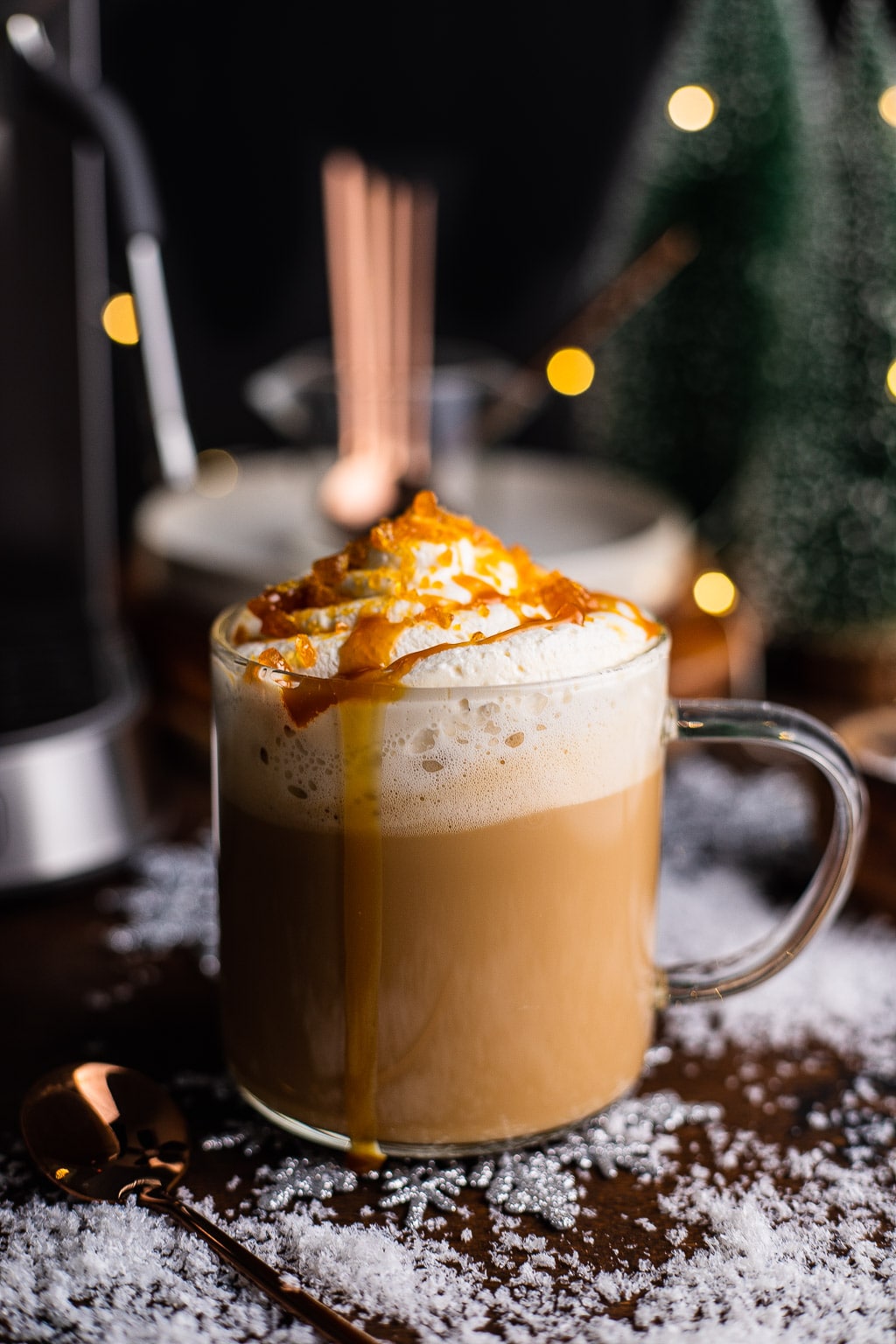 Salted Caramel Brulee Latte