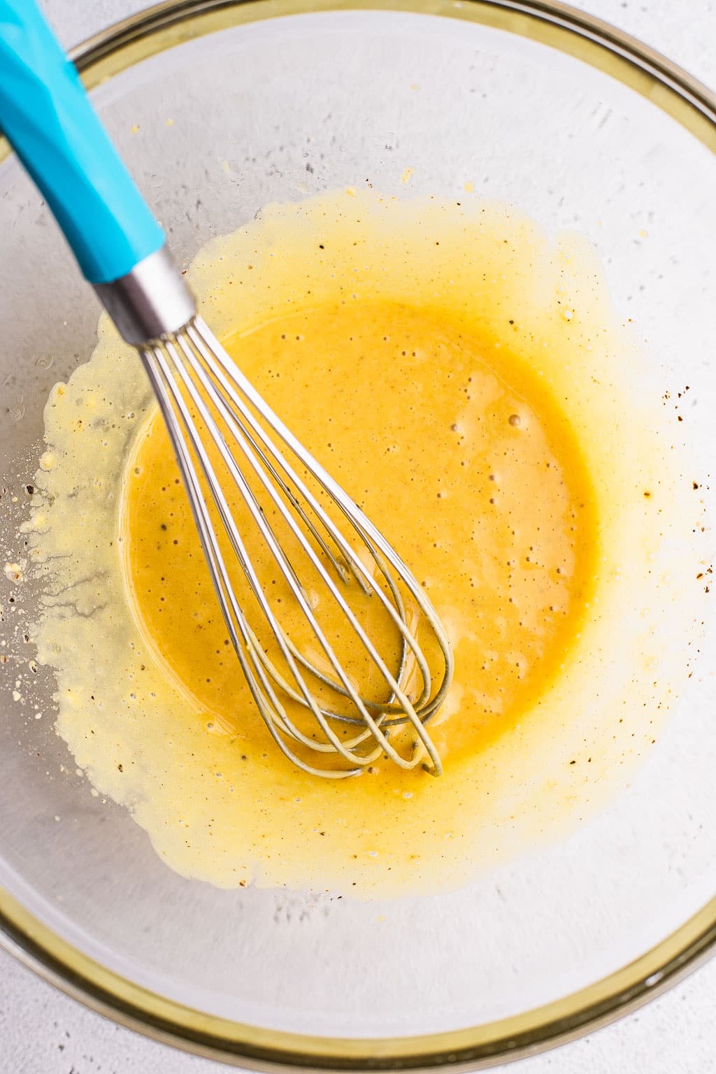 Steak tartare sauce in bowl 