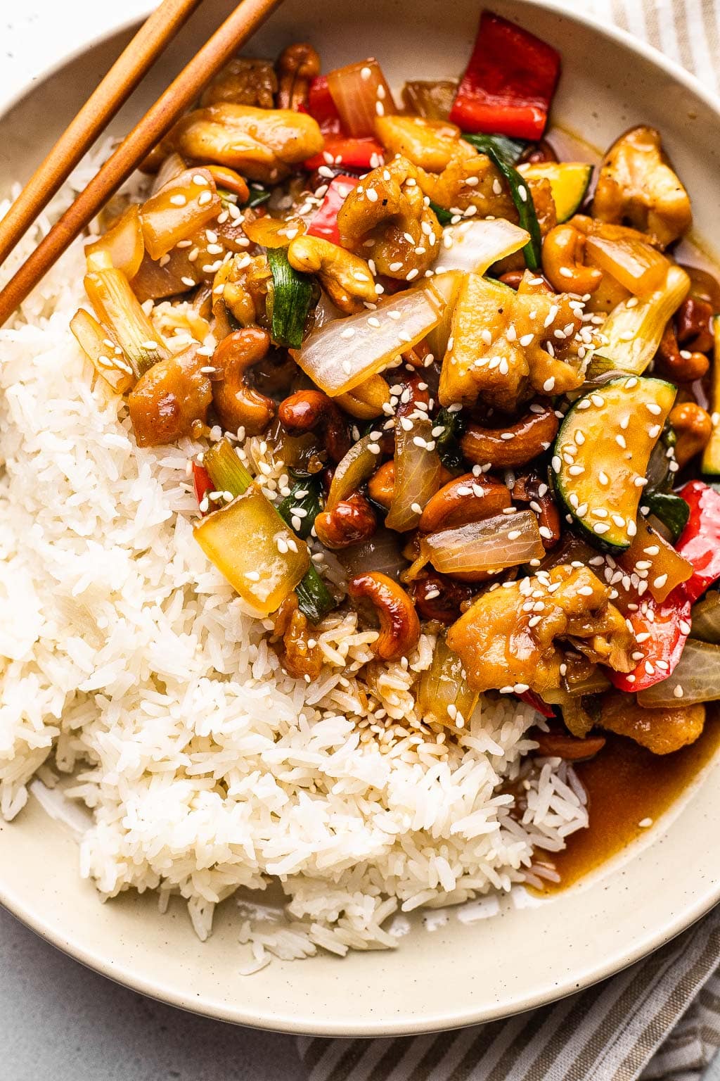 Cashew Chicken Stir Fry