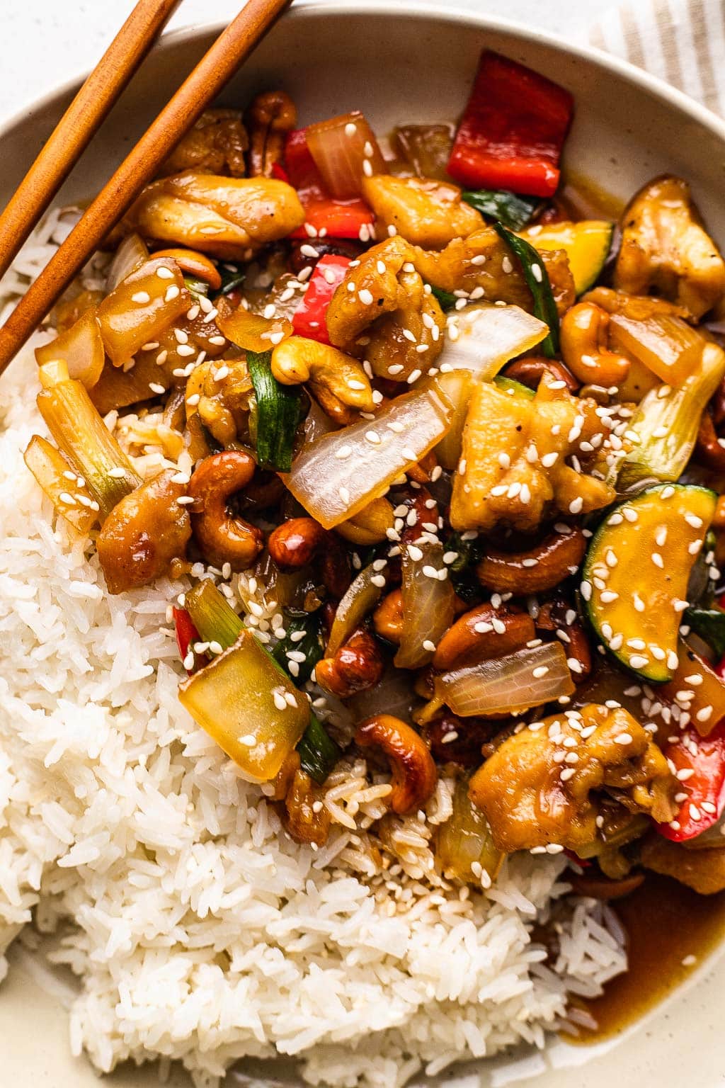 Cashew Chicken Stir Fry