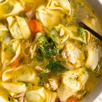 Chicken Tortellini Soup