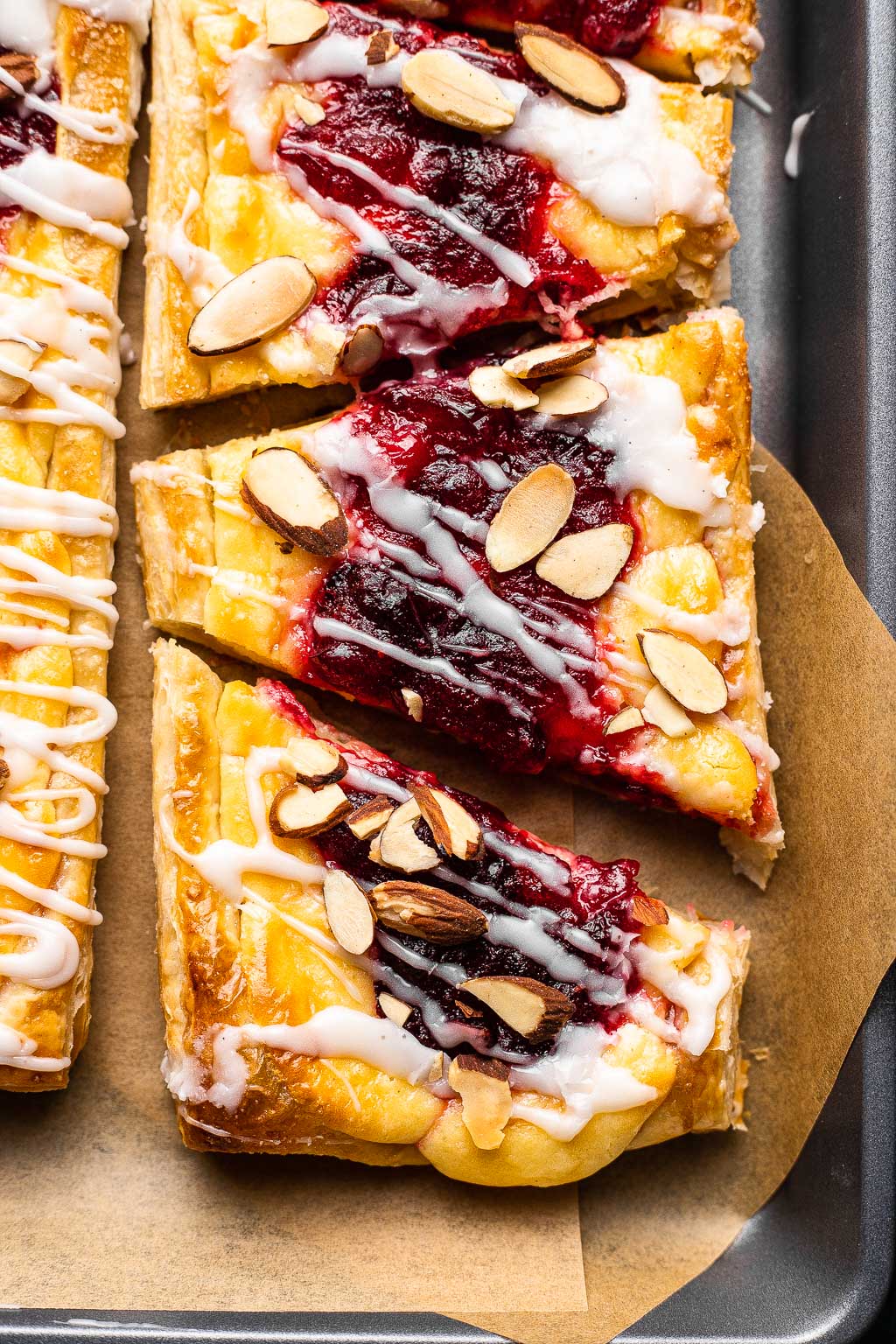 Cranberry-Almond Danishes