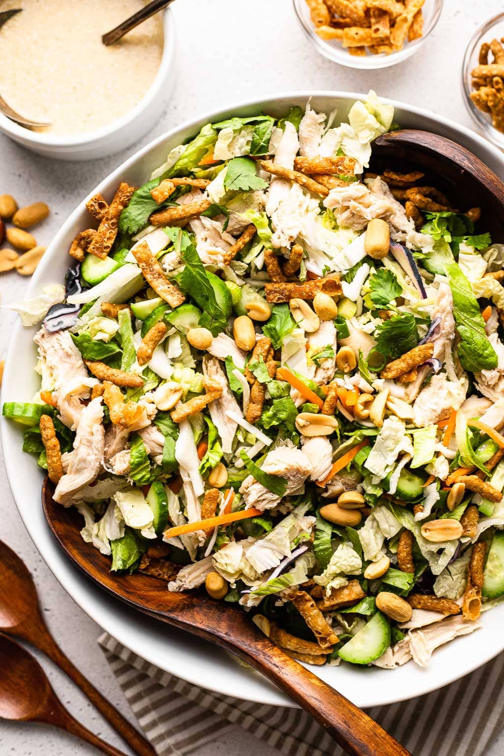 An Asian Chopped Chicken Salad