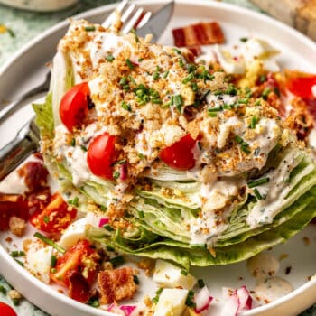 Loaded Wedge salad recipe