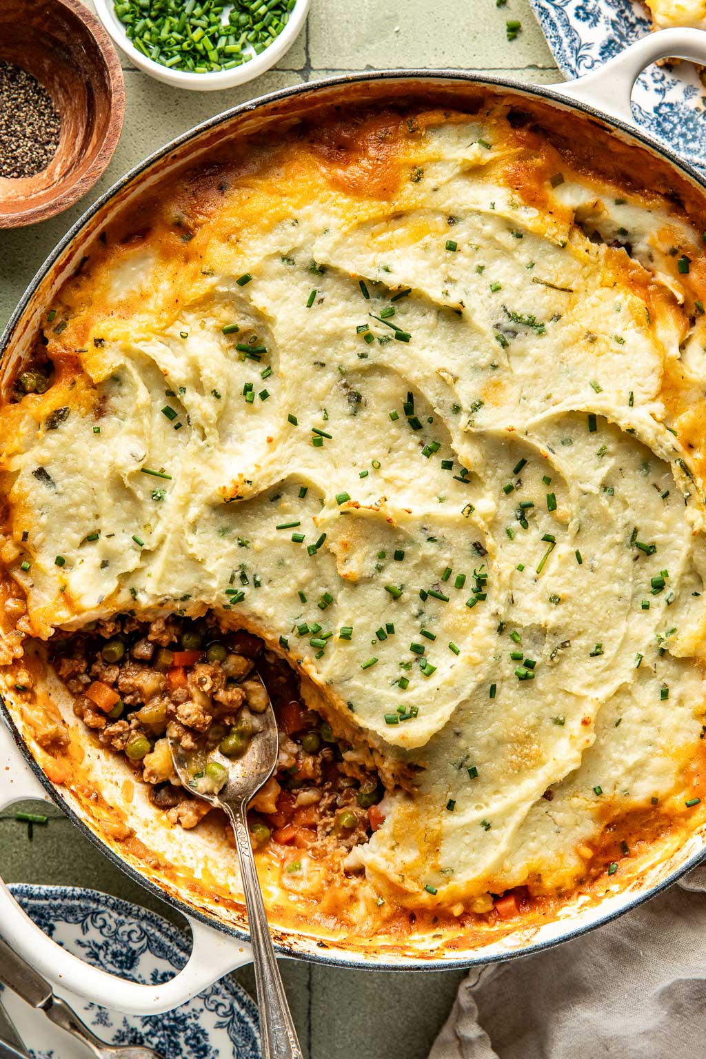 ground turkey cottage pie