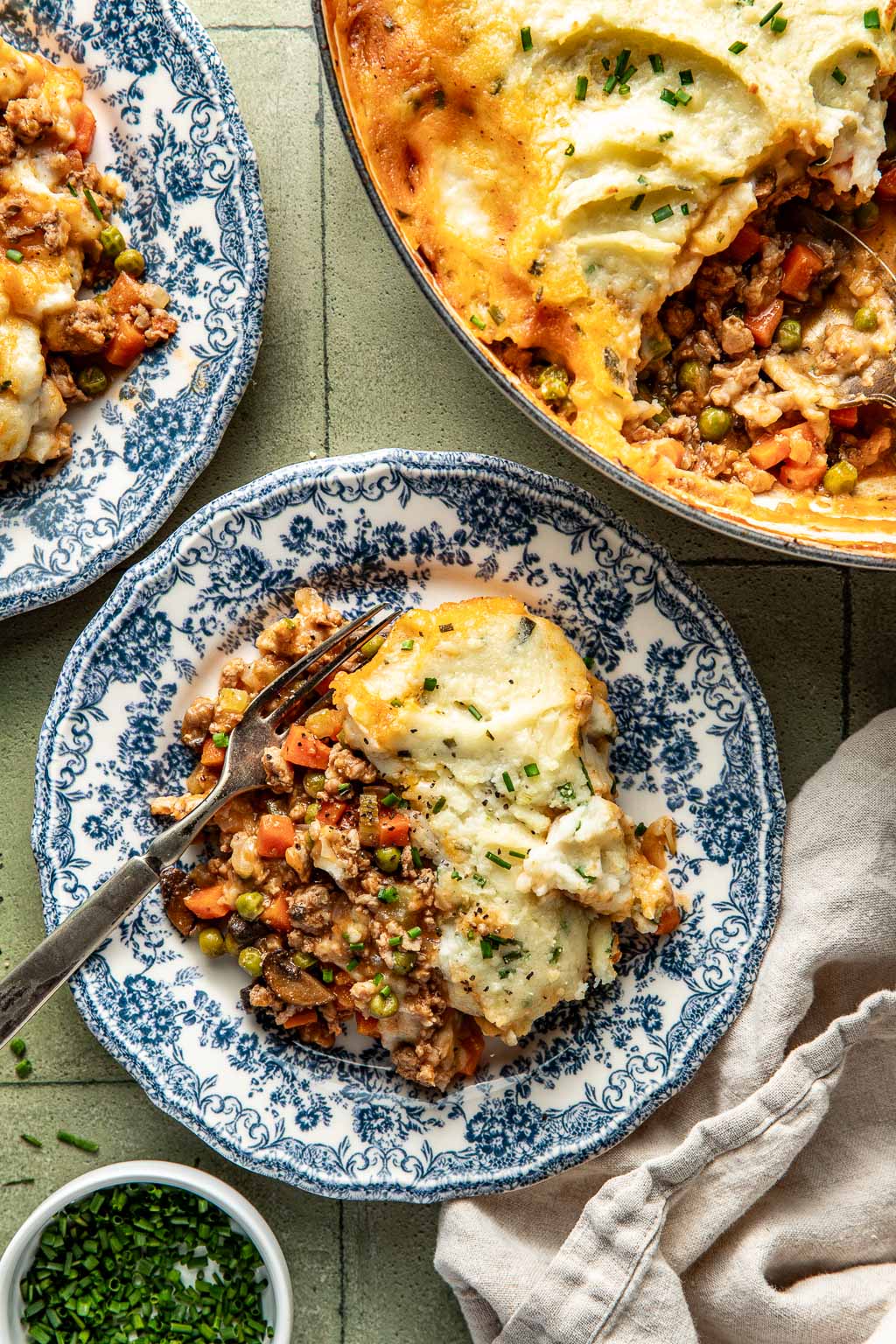 ground turkey cottage pie