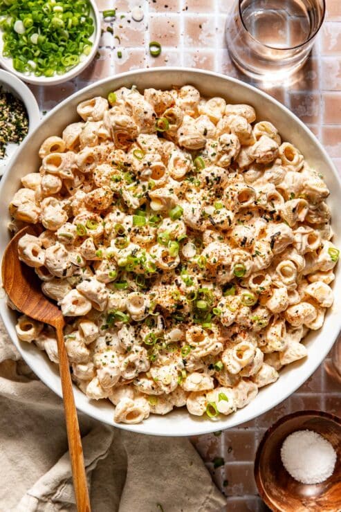 Hawaiian-style mac salad