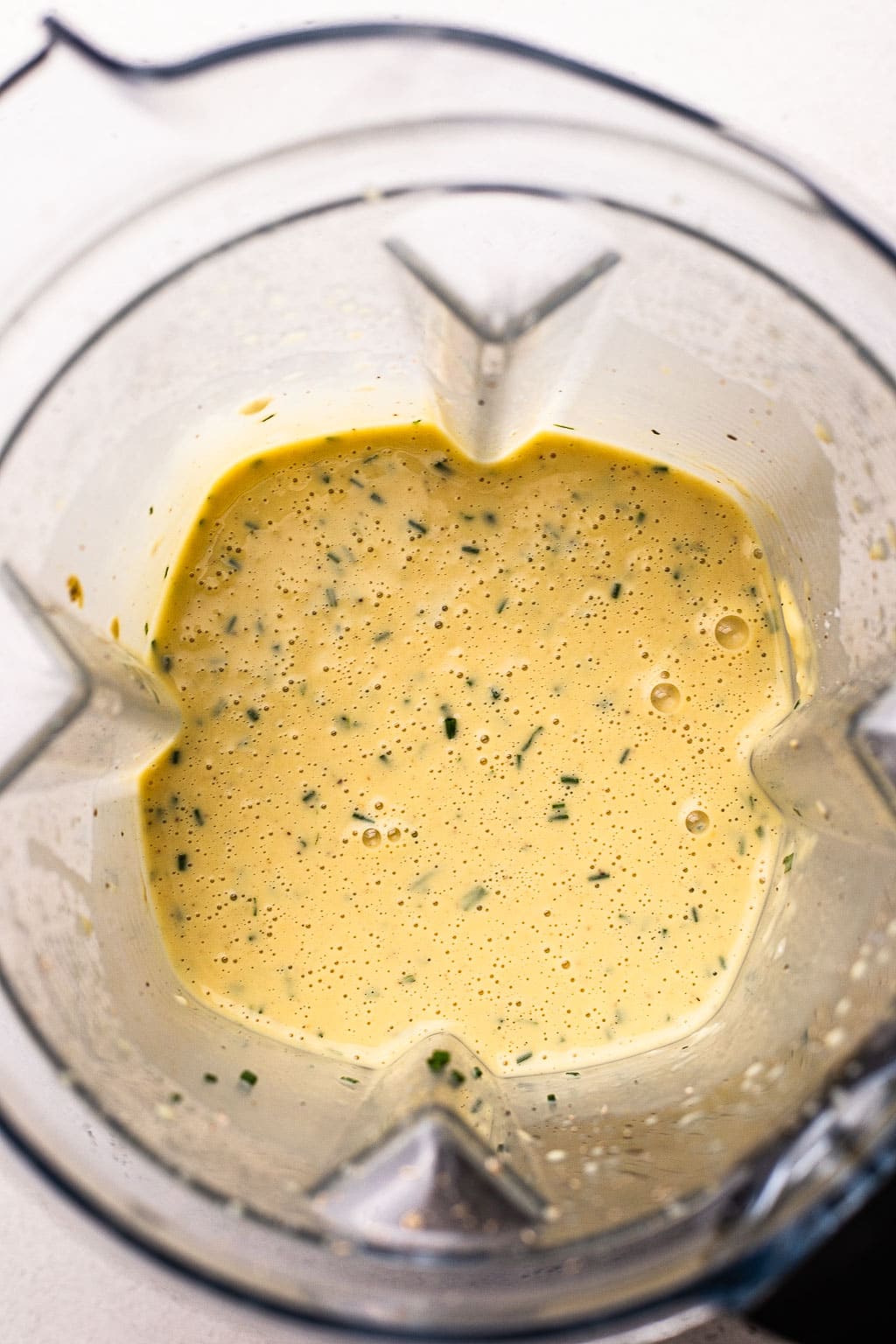 Dutch baby batter after blending