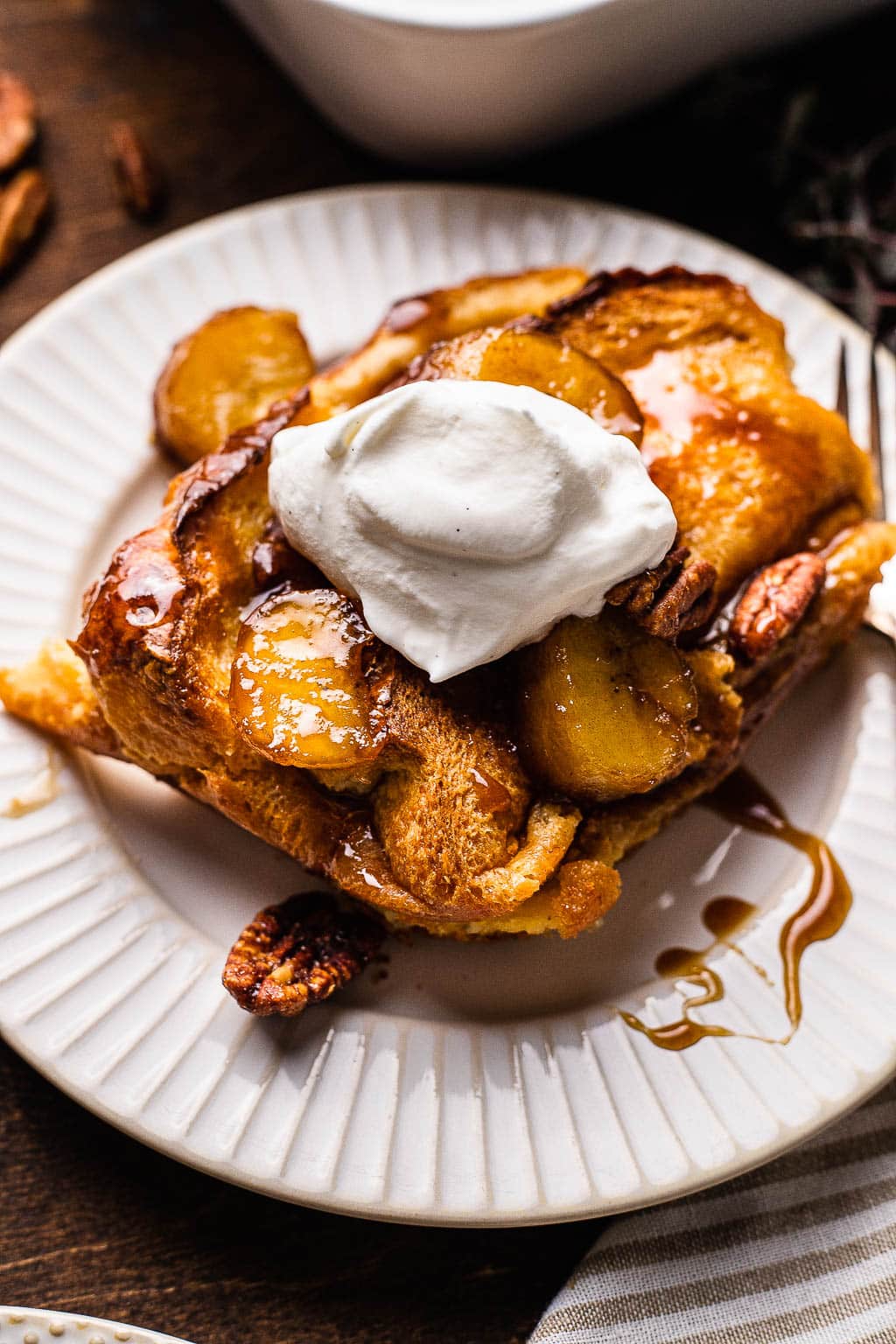 Banana's Foster French toast