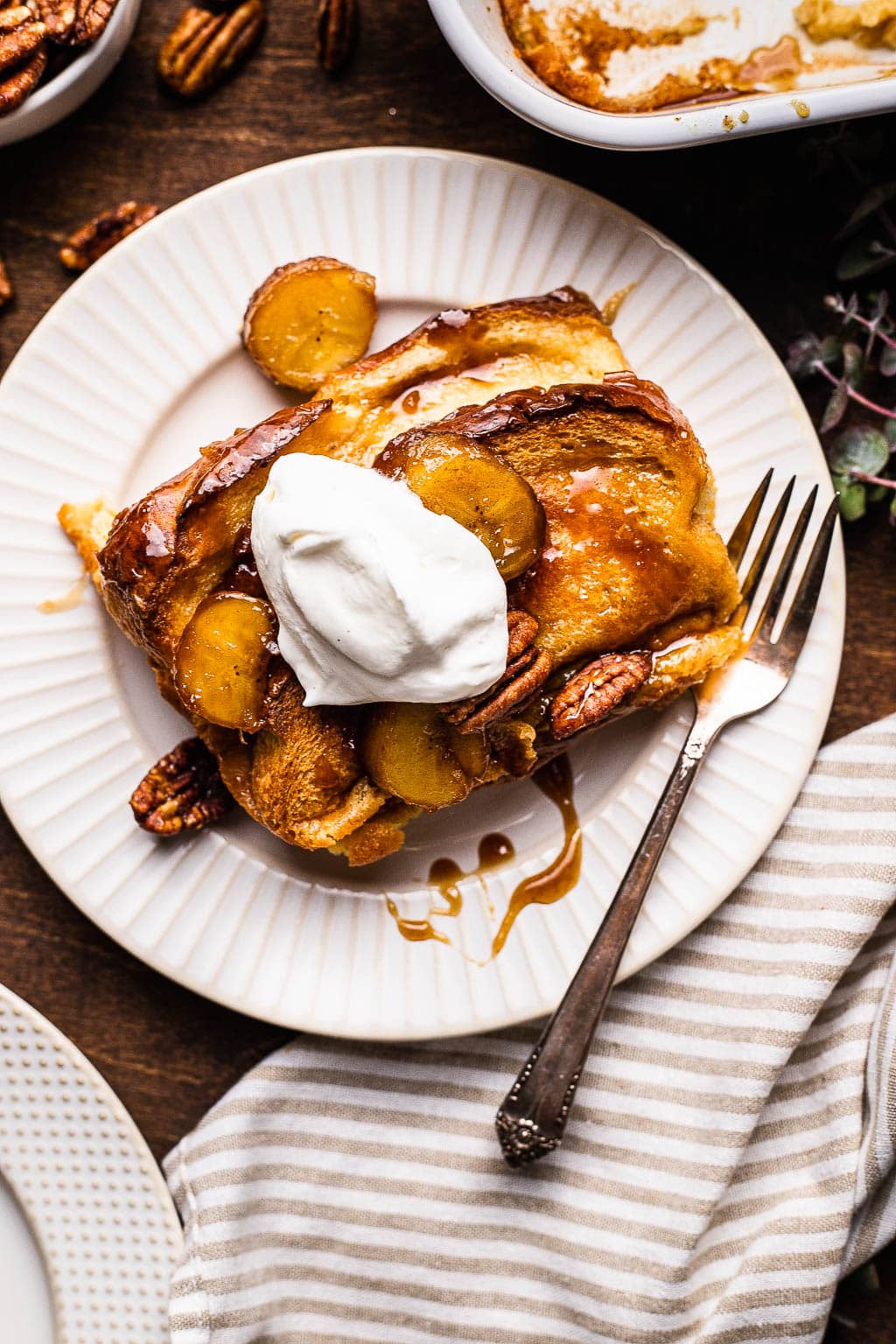 Banana's foster french toast