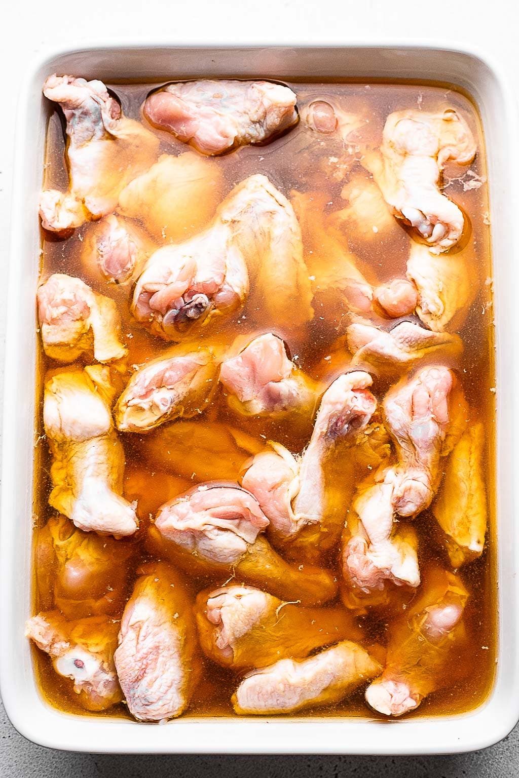 Chicken wings in brine 