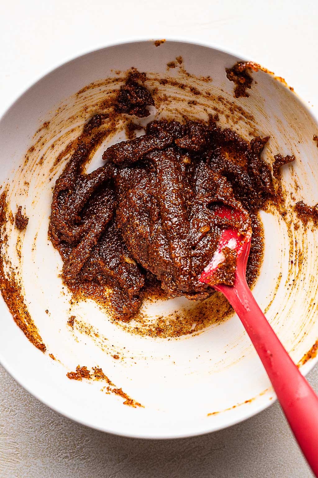 A wet spice rub for chicken 