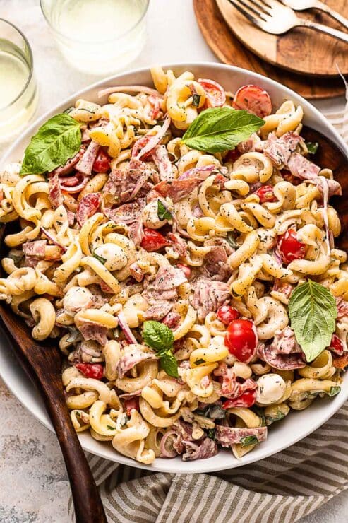 Italian Grinder Pasta Salad