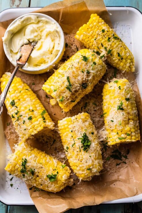 Boiled Corn on the Cob