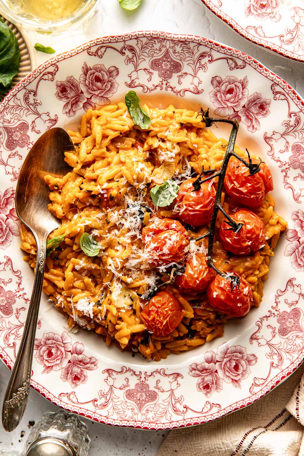 creamy tomato orzo