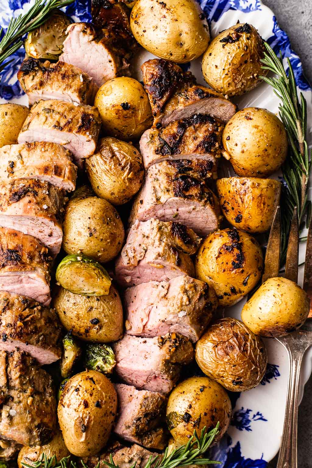 Roast Pork Tenderloin and Potatoes