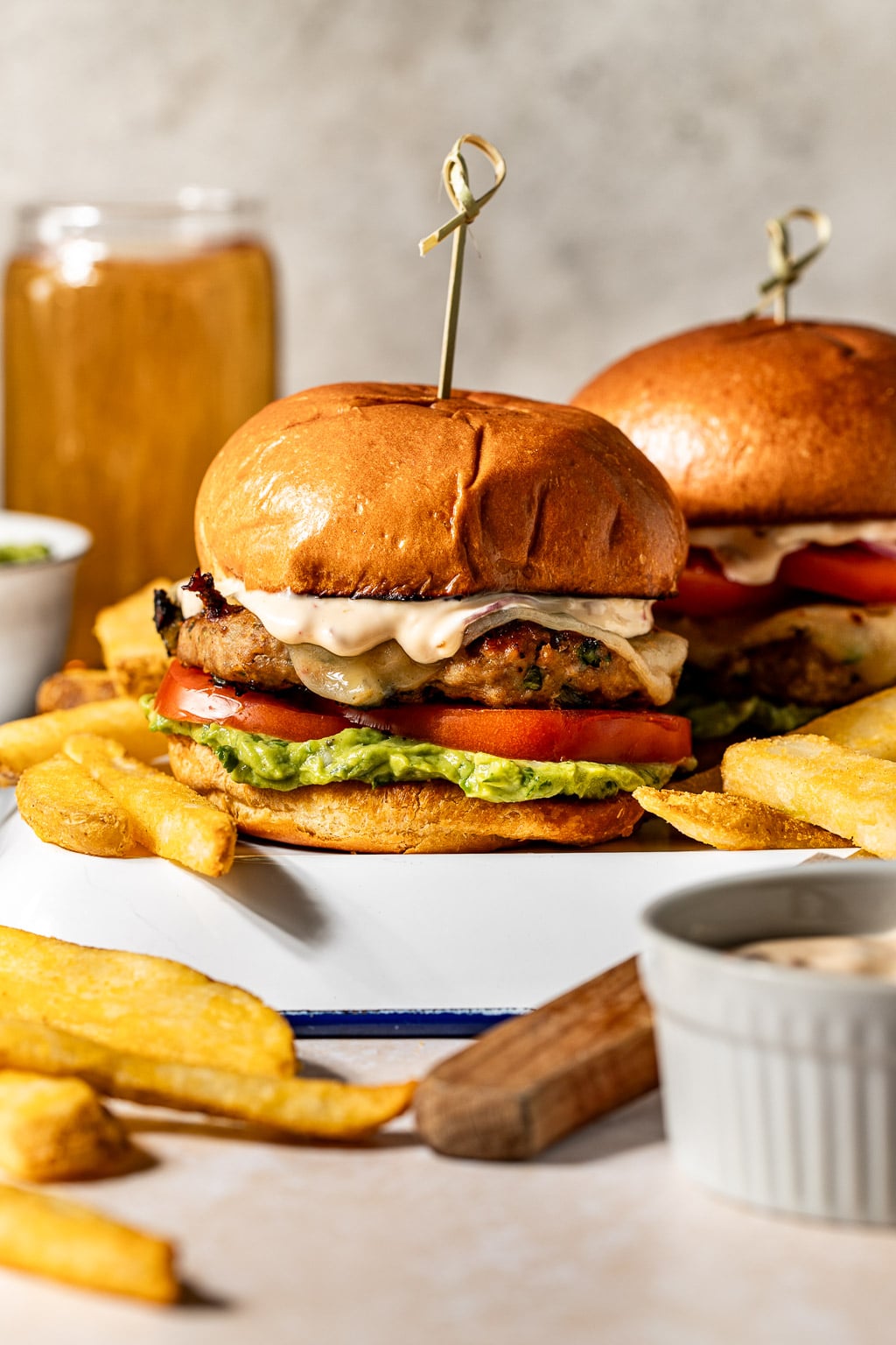 spicy turkey burgers