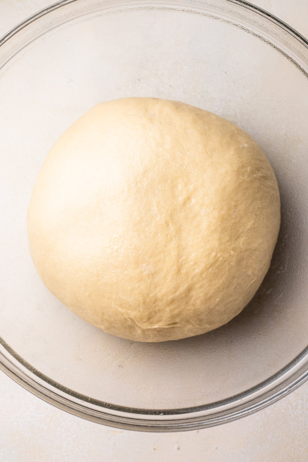 A ball of brioche dough