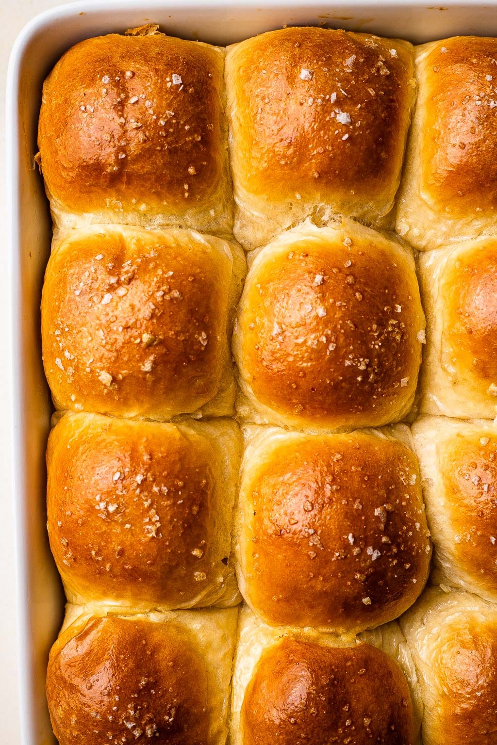 brioche dinner rolls, seen from above 