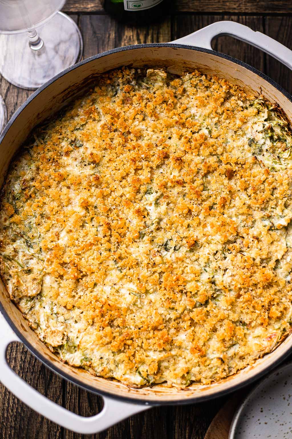 Brussels Sprout Gratin