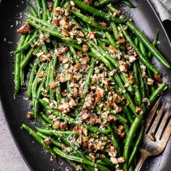 Garlic butter sauteed green beans