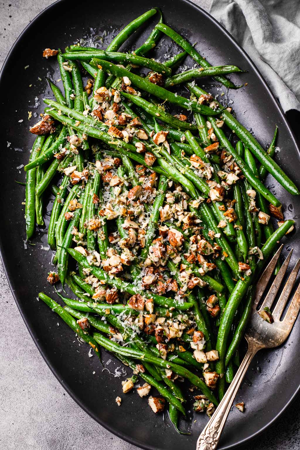 Garlic butter sauteed green beans
