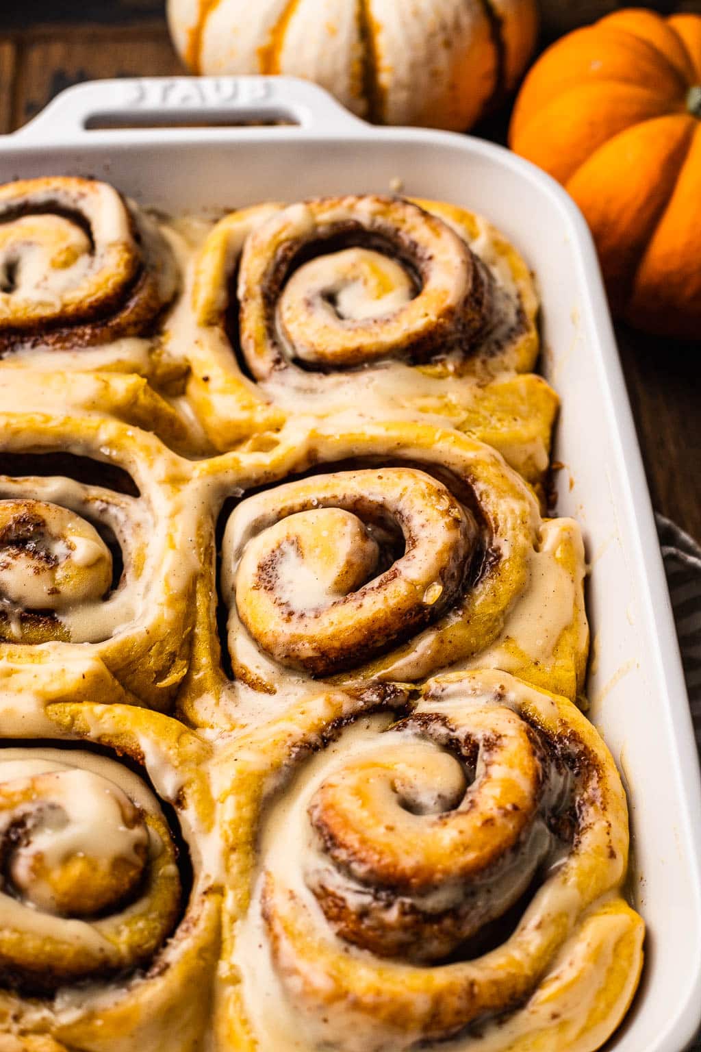 Pumpkin Cinnamon Rolls