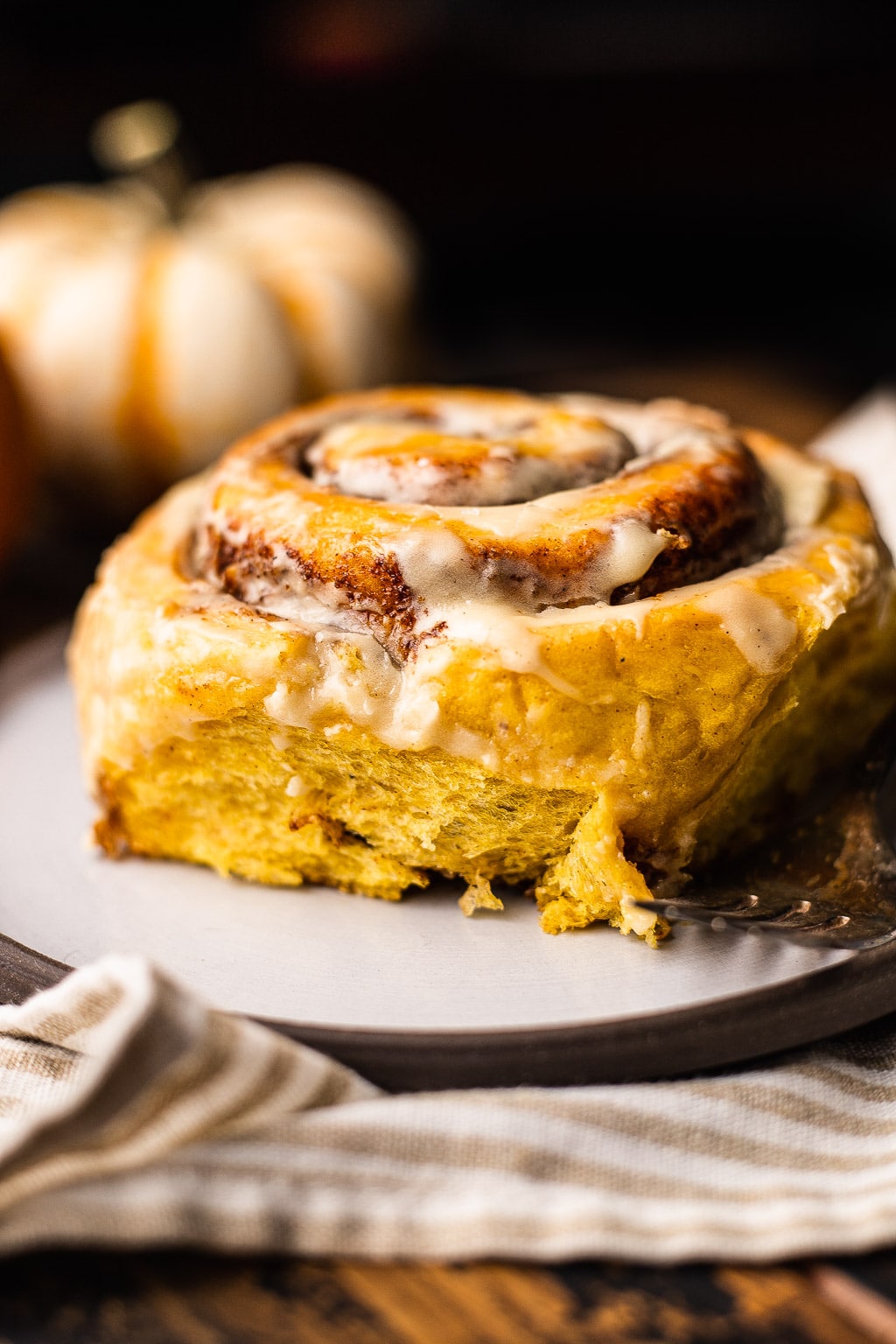 Pumpkin cinnamon rolls
