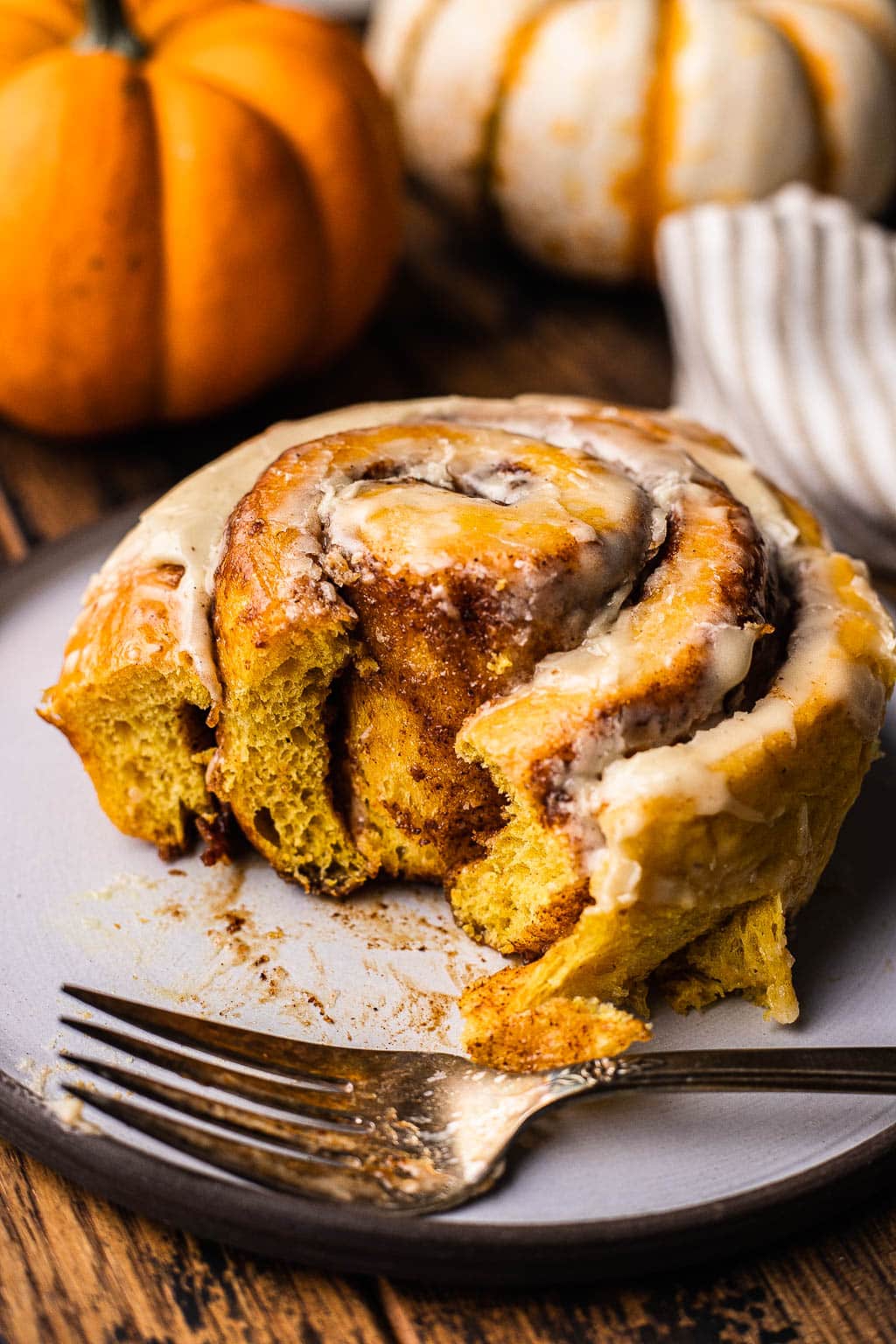 Pumpkin Cinnamon Rolls