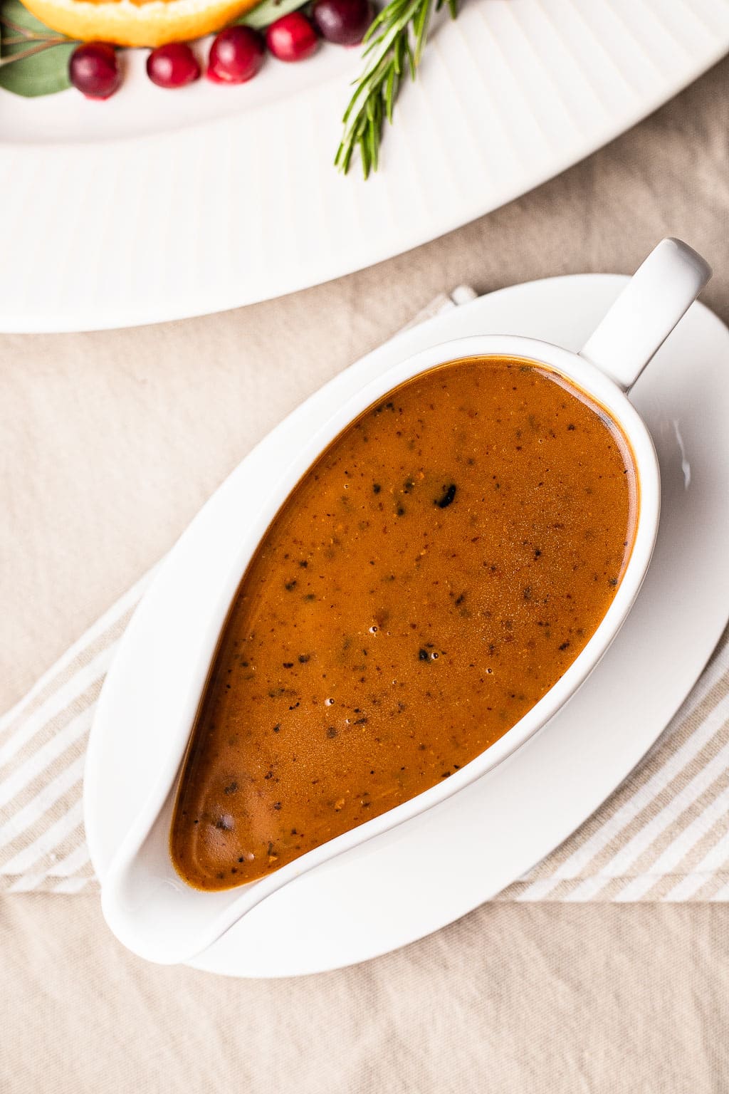 homemade turkey gravy