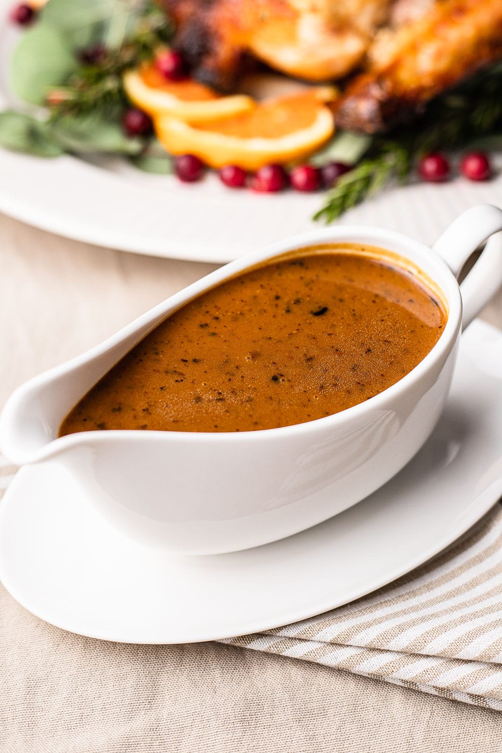 homemade turkey gravy