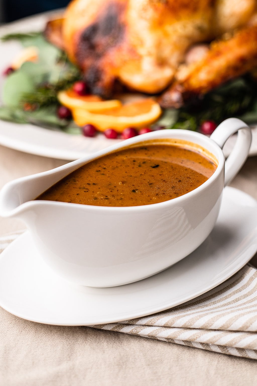 homemade turkey gravy