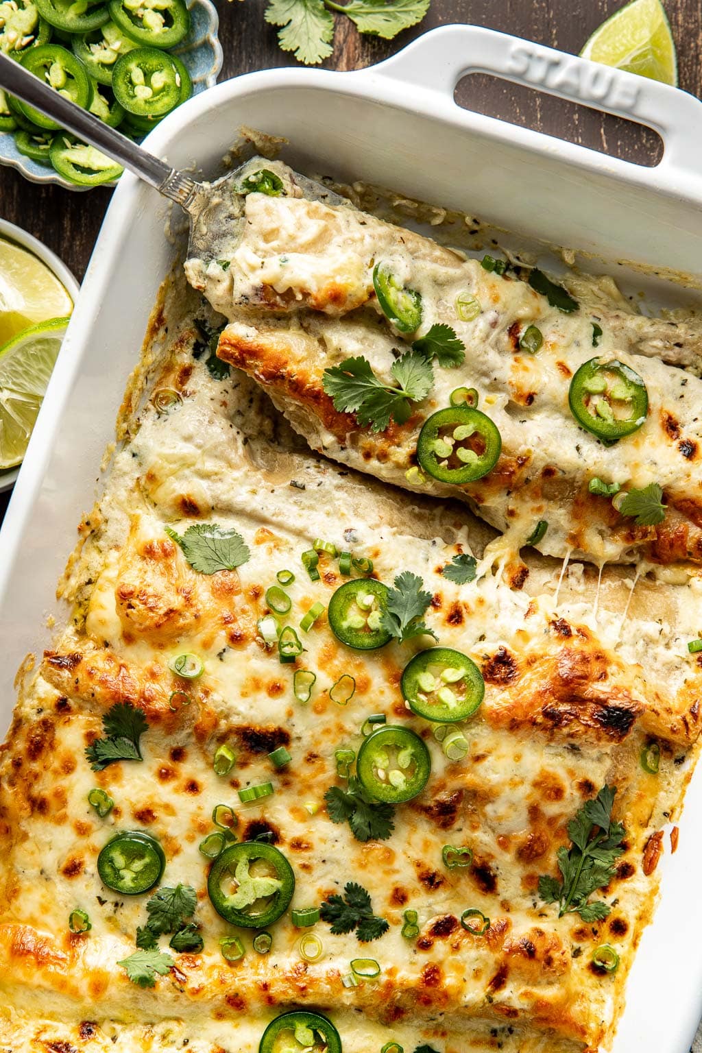 leftover turkey enchiladas