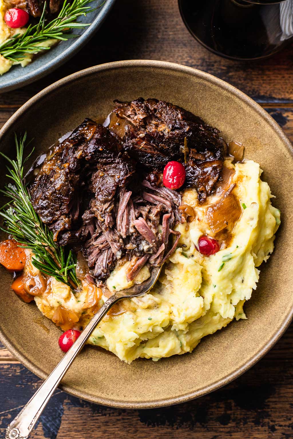 cranberry braised short ribs