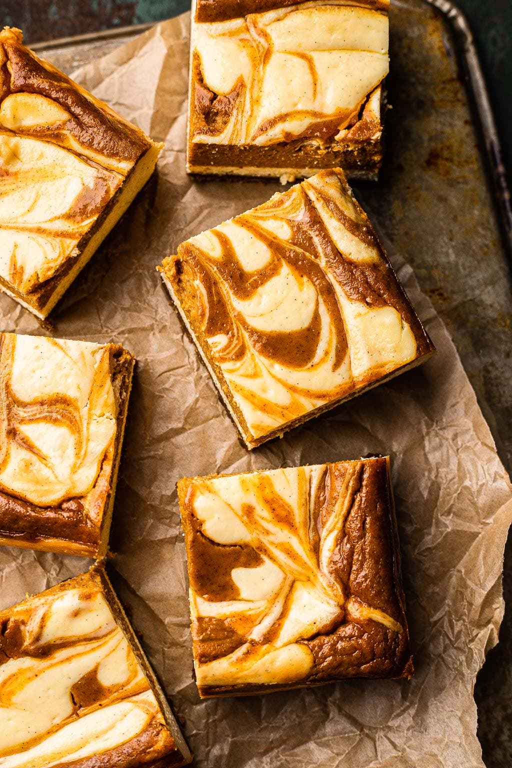 pumpkin cheesecake bars