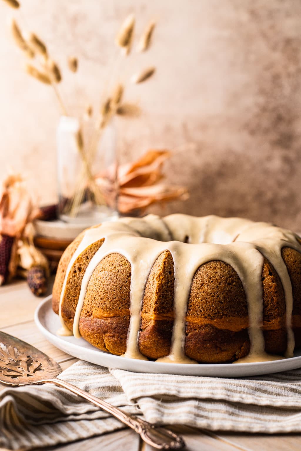 Pumpkin Cream Cheese Bundt Cake
