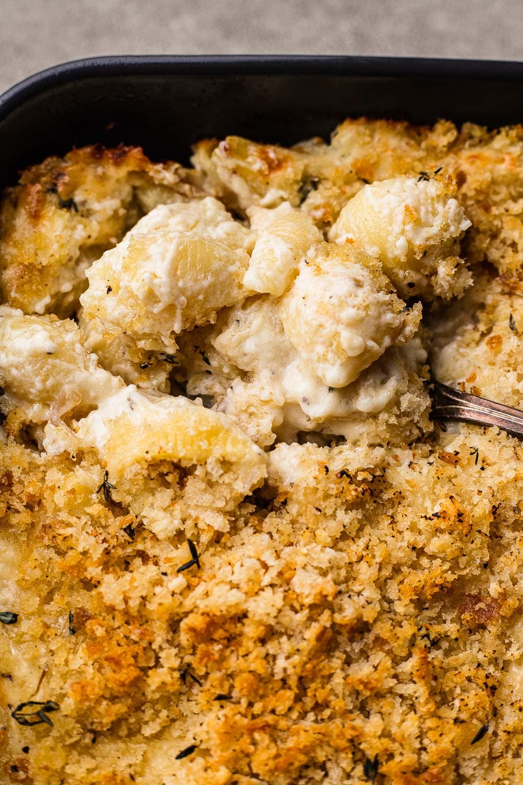 white cheddar mac and cheese