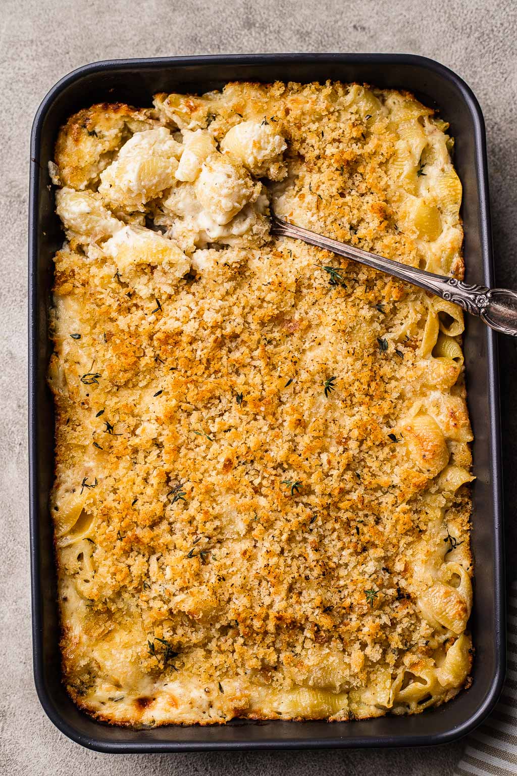 white cheddar mac and cheese