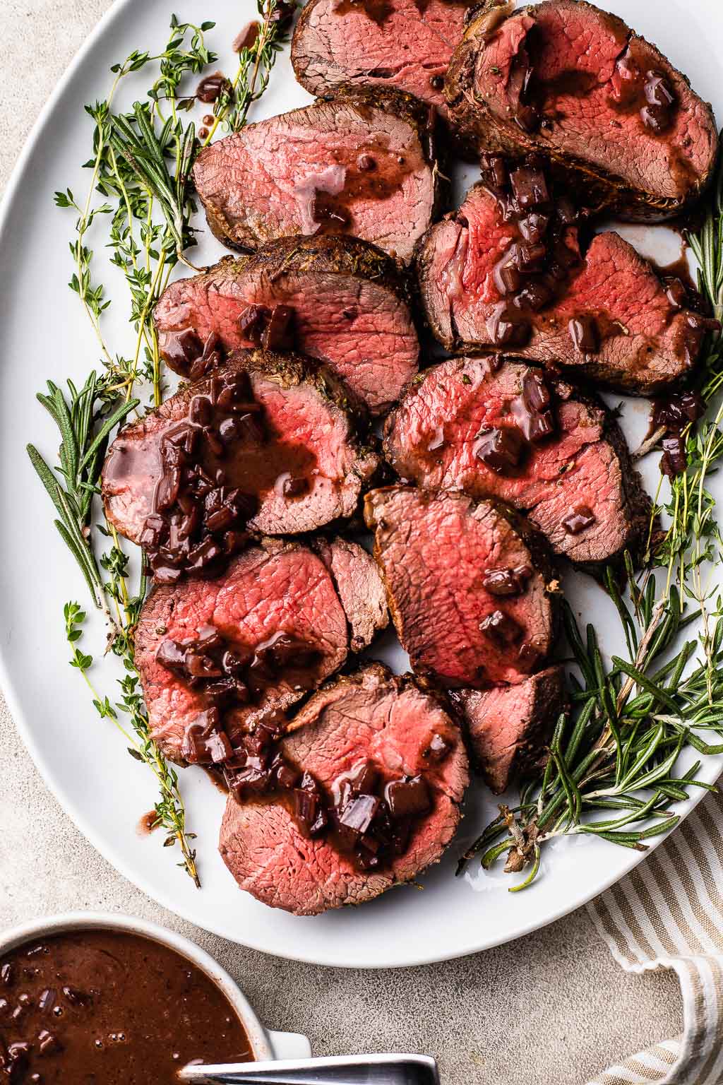 herb roasted beef tenderloin