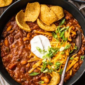 5-bean vegetarian chili