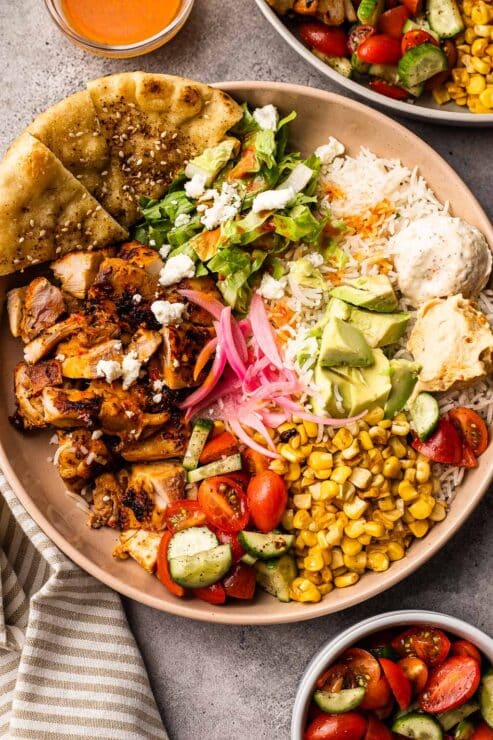 Harissa Chicken Bowls