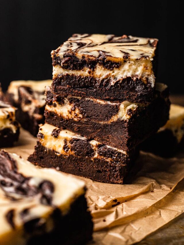 Marbled Cheesecake Brownies