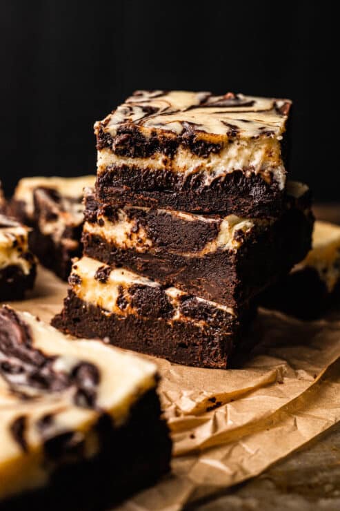 Marbled Cheesecake Brownies