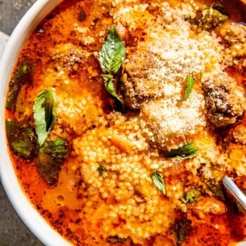 Italian Meatball Soup